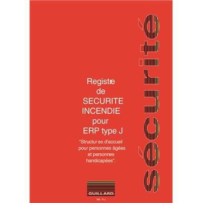 REGISTRE SECURITE ERP TYPE J et ERP TYPE U