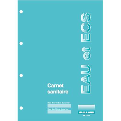 Carnet sanitaire EAUX et EAUX CHAUDES SANITAIRE