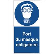 Panneau d'obligation PORT DU MASQUE