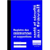 Registre Sant et Scurit au travail