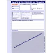 Registre Santé et Sécurité au travail