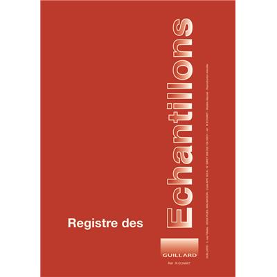 Registre des échantillons