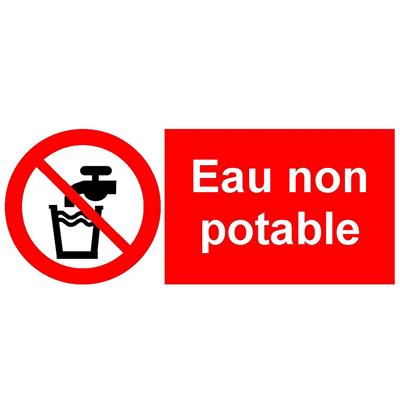 Signal EAU NON POTABLE