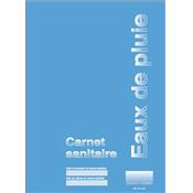 Carnet Sanitaire - EAUX de PLUIE