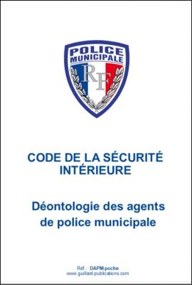 Déontologie des Agents de la Police Municipale - lot de 10 dépliants format pohce