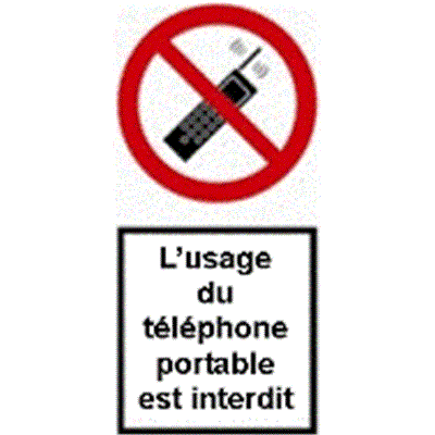 PORTABLE INTERDIT