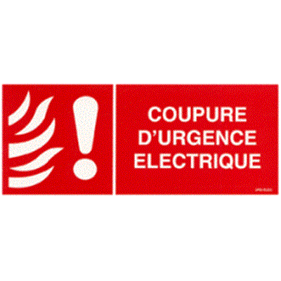 Coupure d'urgence électrique