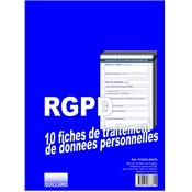 Fiches RGPD de traitement des donnes