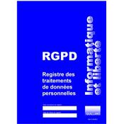 Registre RGPD de traitement des données personnelles