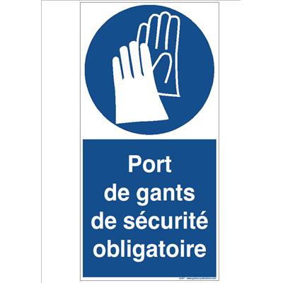 Panneau d'Obligation protection des mains