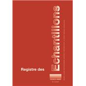 Registre des chantillons