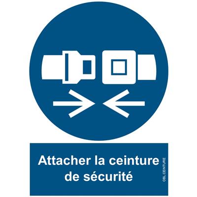 Port obligatoire de la ceinture