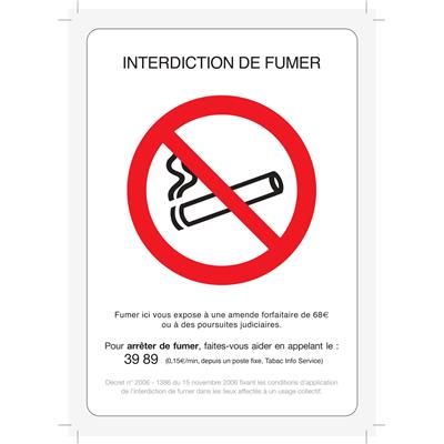 Interdiction de fumer