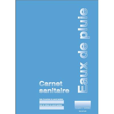 Carnet Sanitaire - EAUX de PLUIE