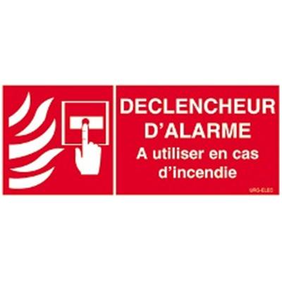 Déclencheur manuel d'alarme incendie