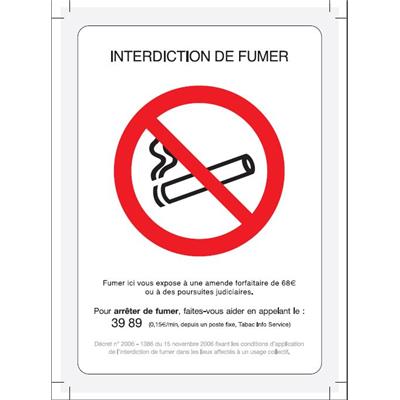 Interdiction de fumer