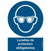 Lunettes de protection obligatoires