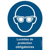 Lunettes de protection obligatoires