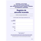 REGISTRE SECURITE CAMPING