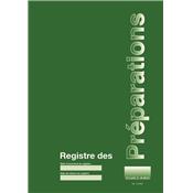 Registre des Préparations