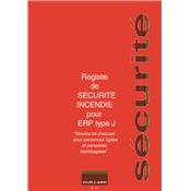 REGISTRE SECURITE ERP TYPE J et ERP TYPE U