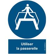 Obligation d'utiliser la passerelle