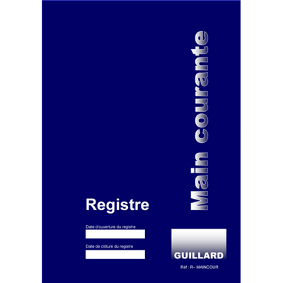 Registre main courante